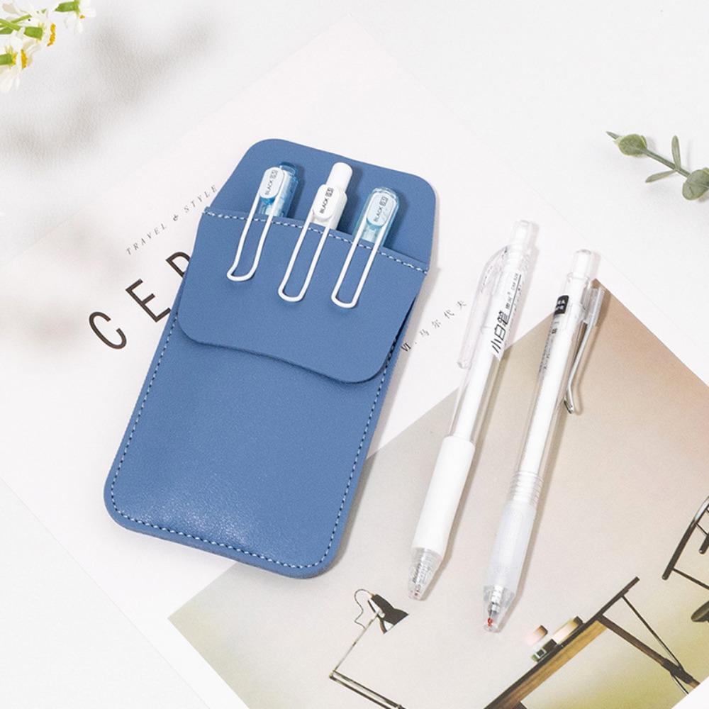 Multi-function Nurse Pencil Bags Leather Hospital Pen Holder Convenient Pen Sleeve Doctor