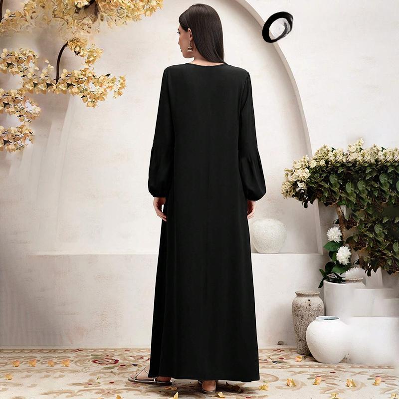 Women's Clothing, Classic Styles, Floral Prints, Plus Sizes for Muslim Clothing, Street and Outdoor Fashion, 2025