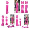 Trendy Barbie Ken Movie Character Cosplay Outfit Polyester, Personalized Streetwear, Available In Multiple Sizes