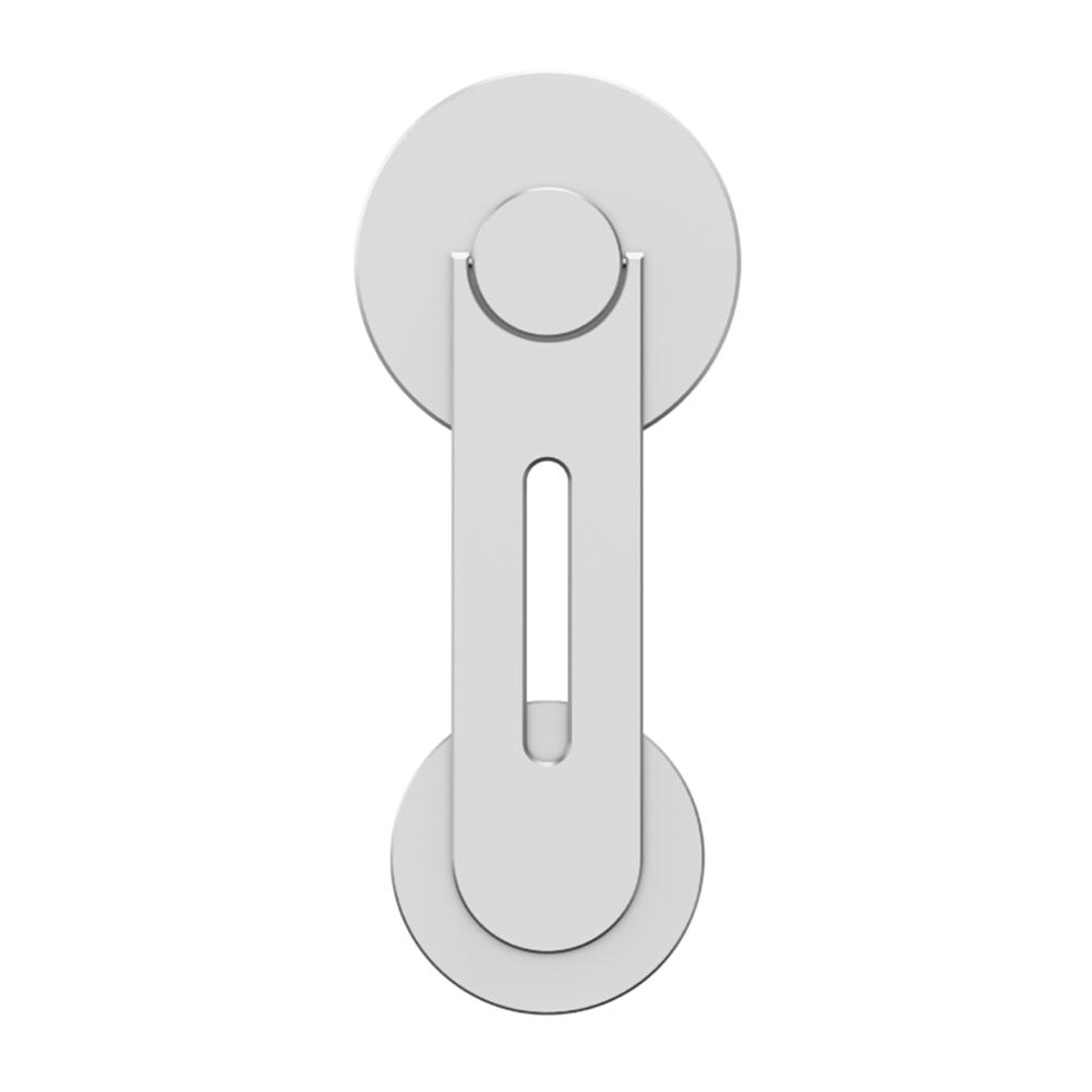 2шт. Автомобильный магнитный держатель для ноутбука и телефона на боковую часть экрана для MacBook/iPhone 14 13 (Серебряный)