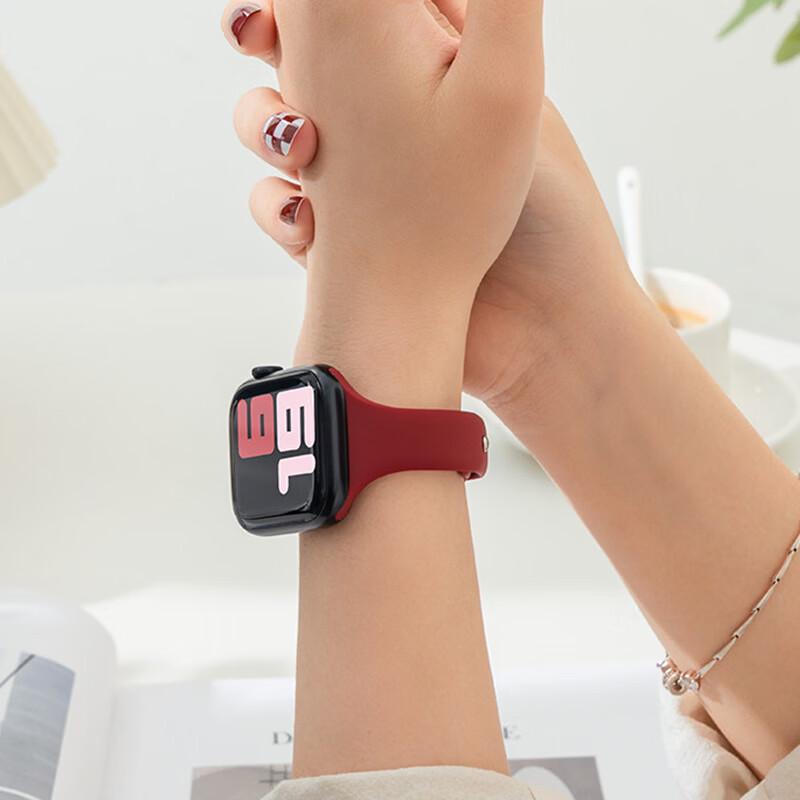 Силиконовый ремешок на талию для Apple Watch