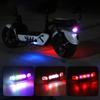 3.7V 90MAH Motorcycle LED Hazard Lights Light 75MM*30MM Aluminium