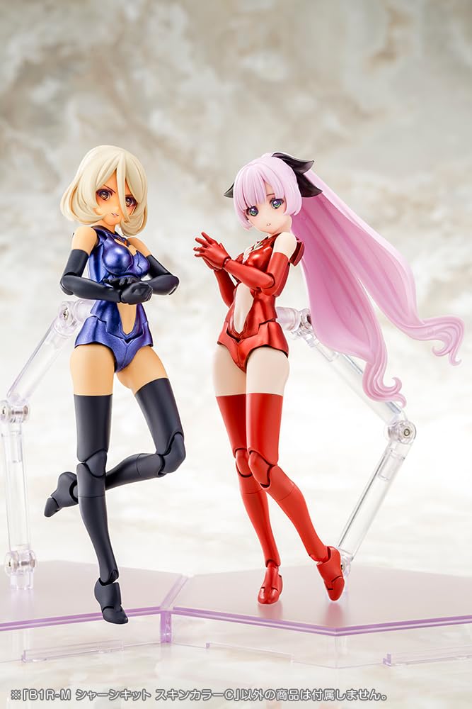 Kotobukiya Megami Device Кожаный Цвет Шасси Масштаб 160 мм Пластиковый Модельный Набор B1R-M Набор, C, Прибл.. Высокий, 1/1