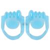 Toe Separator Pad with Thick Shock-Absorbing Sole, Arch Massage, Anti-Wear Design, and Flexible Traction Strap