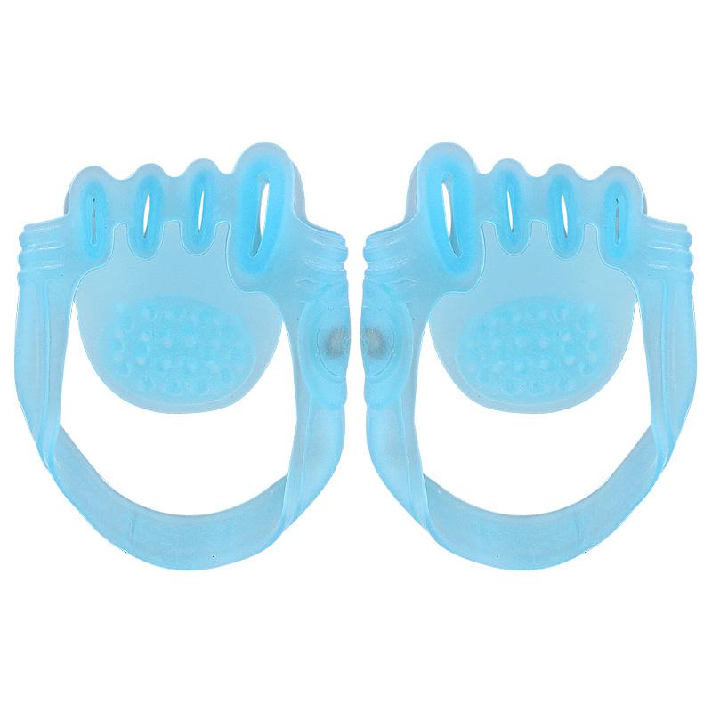 Toe Separator Pad with Thick Shock-Absorbing Sole, Arch Massage, Anti-Wear Design, and Flexible Traction Strap