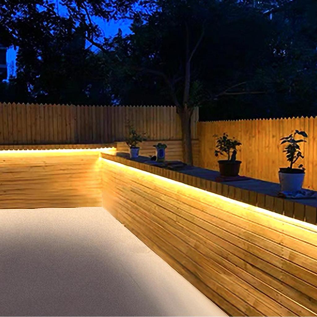 Светодиодная лента 220 В, 2835 SMD, водонепроницаемая светодиодная диодная лента, вилка европейского стандарта, 120 светодиодов/м, 1-10 м, гирлянда «сделай сам», подсветка, лампа для кухонного шкафа