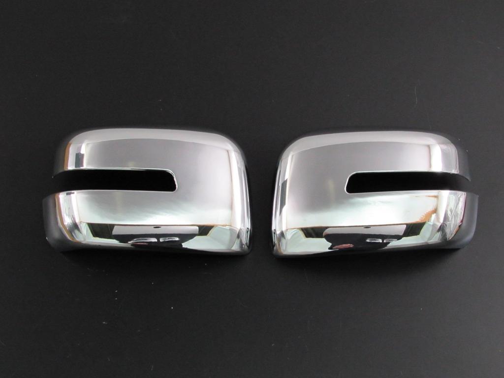 BRIGHTZ Chrome Door Mirror Type for Wagon R Stingray Covers, B, MH34S/MH44S [MIR-SID-152] (Part Number 11985)