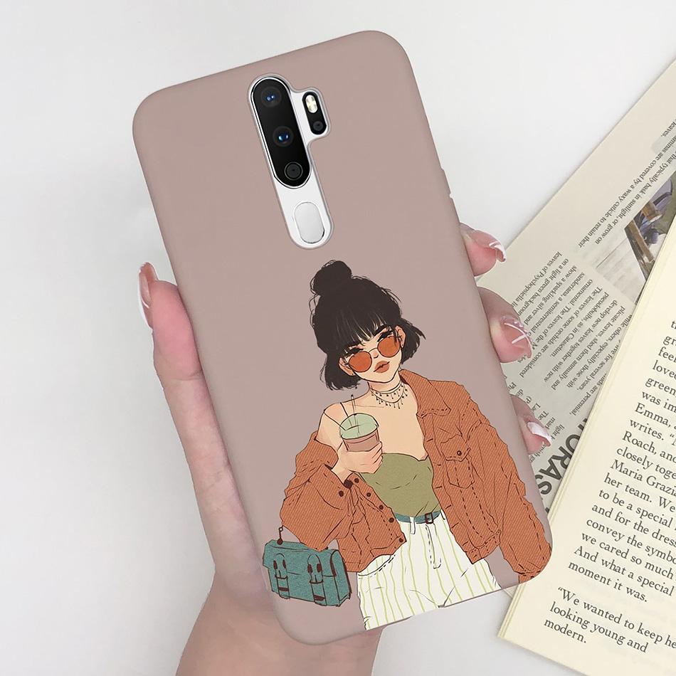 Чехол для OPPO A5 A9 2020 A11x Силиконовый Мягкий Чехол Для OPPOA5 OPPOA9 OPPO A 9 2020 Чехлы для Телефона Модный Милый Конфетный Расписной Fundas