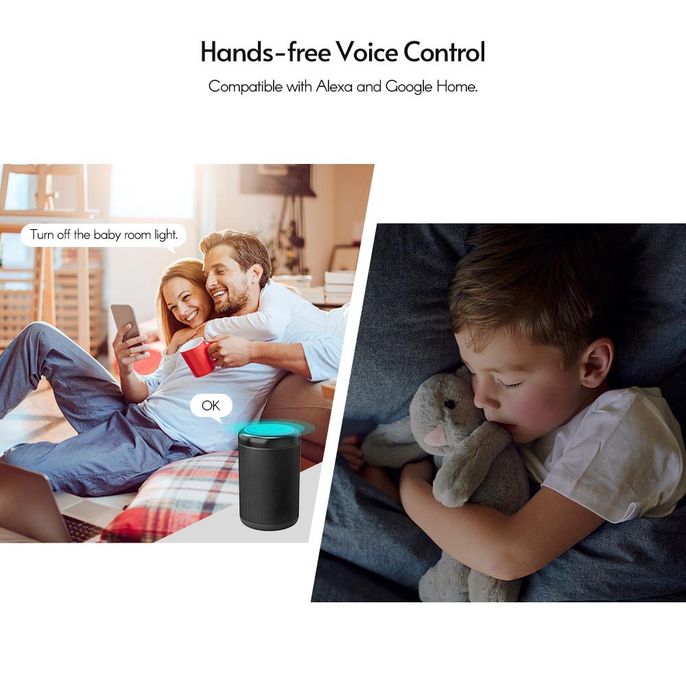 Умный переключатель Wi-Fi, переключатель света, кнопочный голосовое управление, пульт дистанционного управления, совместимость с сенсорным управлением