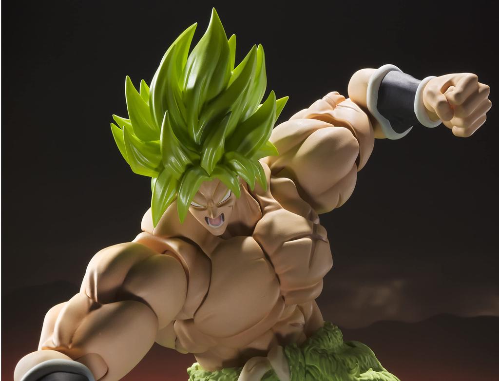 TAMASHII NATIONS Dragon Ball Super Broly Super Saiyan Broly Full Power Approximately 220mm PVC ABS Painted Movable Figure S.H.Figuarts &