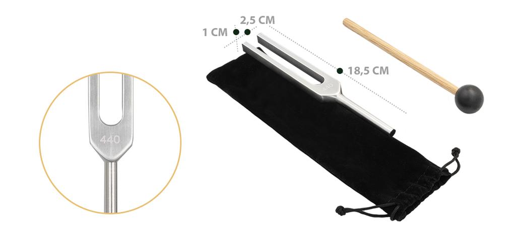 Tuning fork 440 Hz MusicMate MM-KM440 Harmoniq