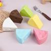 Realistic Cheese Squishy Toy Super Soft Slow Rebound Fidget Toy Cheese Pinch  for Kids Adults