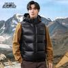 Мужской пуховый жилет Xuezongfei со съемным капюшоном