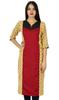 Women Straight Kurti Printed Cotton Ladies Kurta Casual Day Wear Blouse