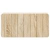 Wall Mounted Nightstand Sonoma Oak 49 x 34.5 x 24 cm