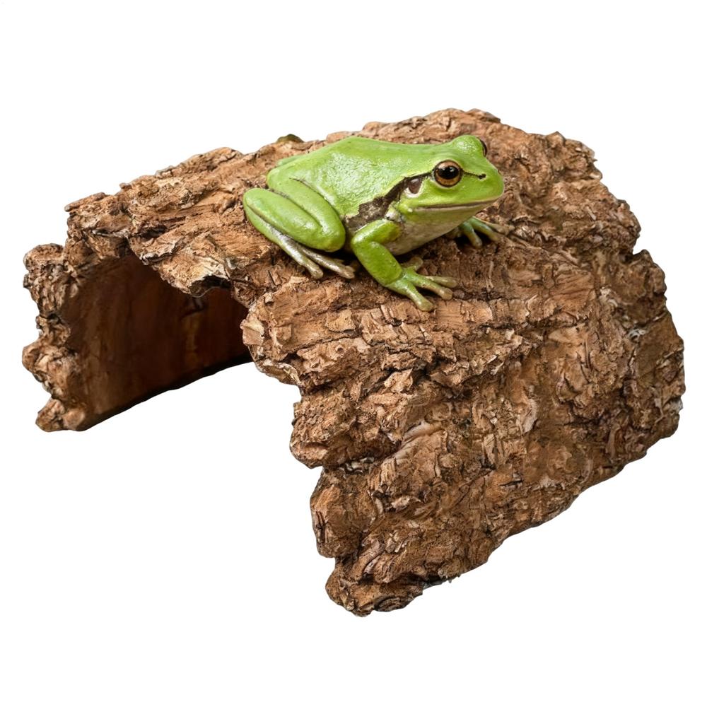 Gecko Hides Resin Shelter Cave Turtle Resting Terrace For Bearded Dragon Leopard Turtle Frog Geckos Reptiles Amphibians Aquarium