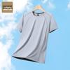 JEANSWEST OUTDOOR Мужская футболка с коротким рукавом из ледяного шелка, быстросохнущая