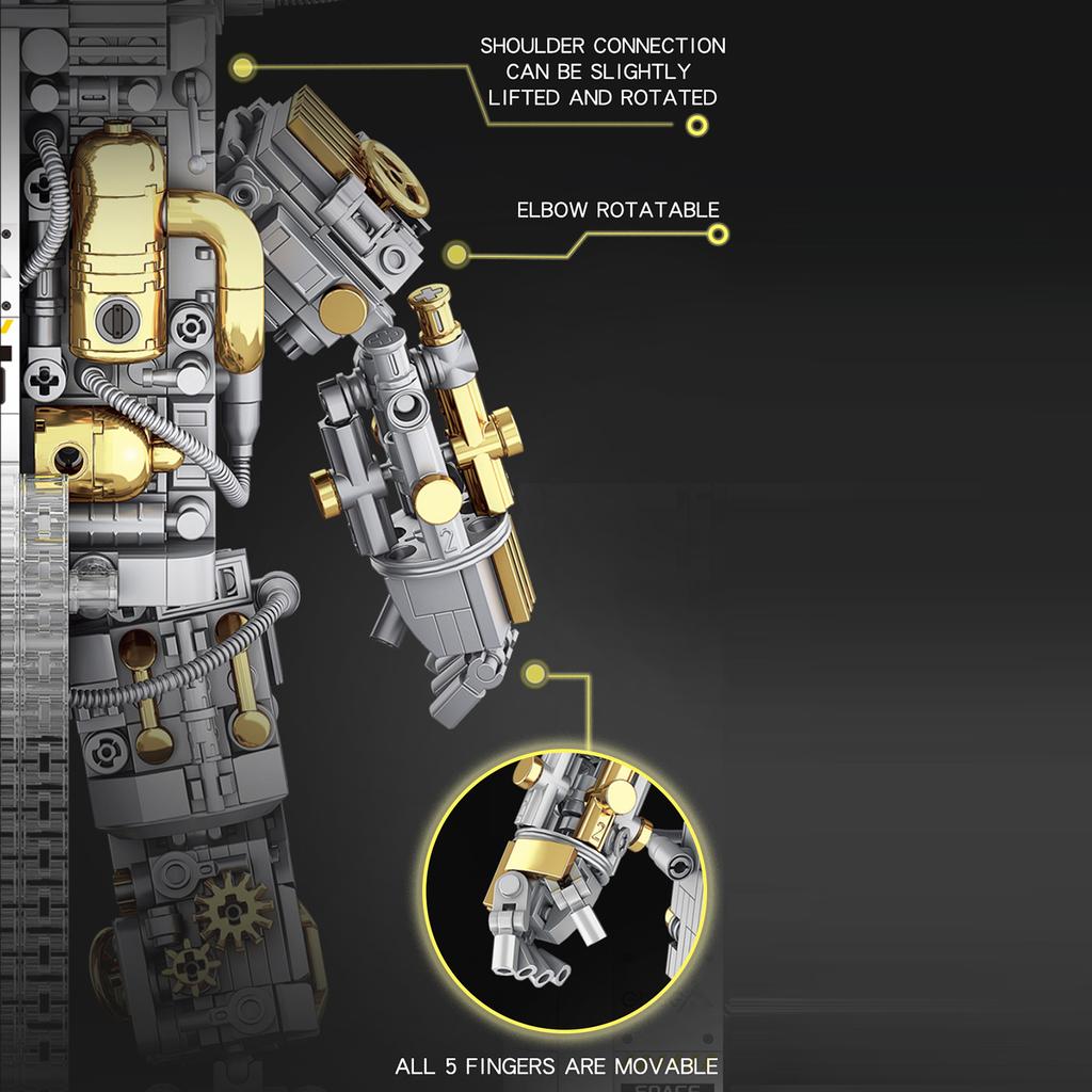 Building Block Kit, Educational STEM Toys for Teen Boys Girls Kids (1078 Puzzles)