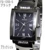 Часы Forever Shell Dial Красивые хрустальные часы с простым инструментом для регулировки ремня FOREVER Мужские FG-1205-5 (черный)