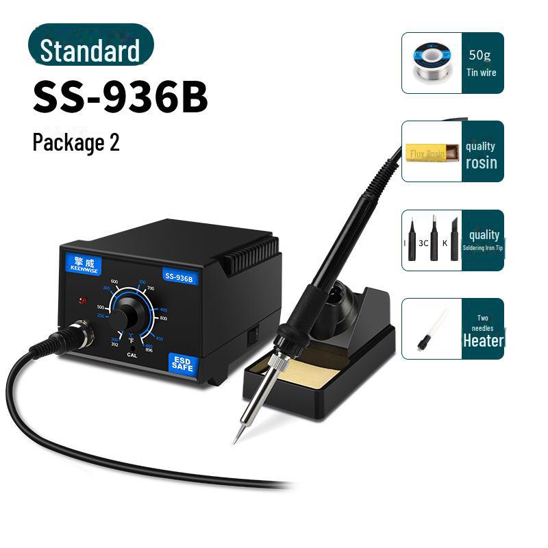 Регулируемый по температуре электрический паяльник для ремонта электроники