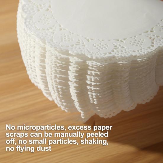 100 шт. бумага для выпечки, элегантный кружевной дизайн, впитывающая масло бумага, одноразовые вкладыши для выпечки, домашняя кухня