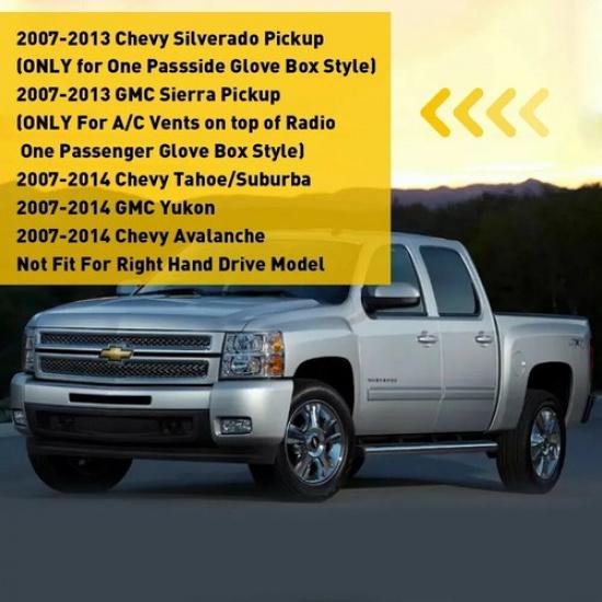 Anit UV Dashboard Pad Dash Cover Mat Fits 2007-2013 Chevy Silverado 1500 2500
