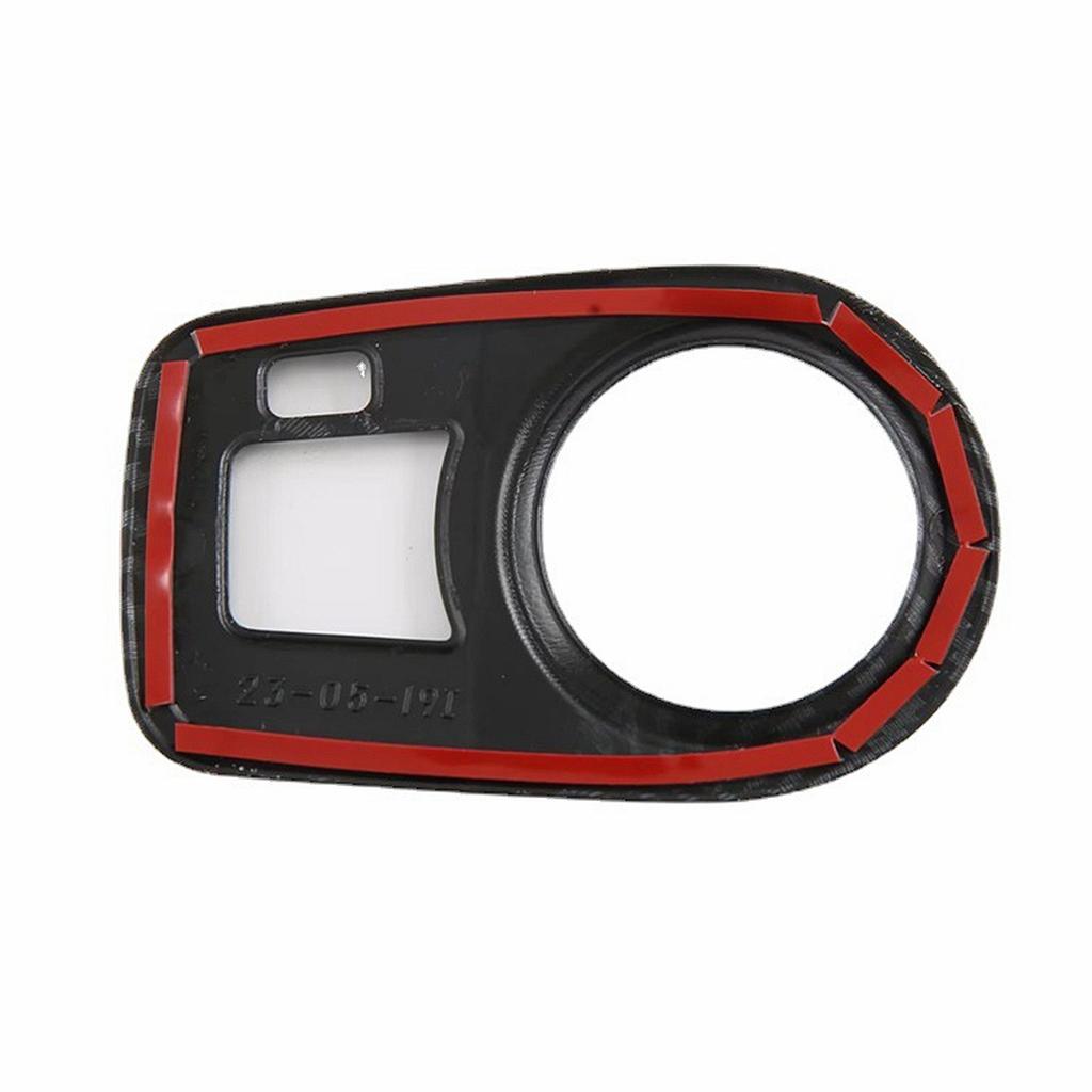 Подходит для MG4 EV2022-2024 из углеродного волокна, наклейка для управления светом автомобиля, переключатели фар, накладка, аксессуары для стайлинга