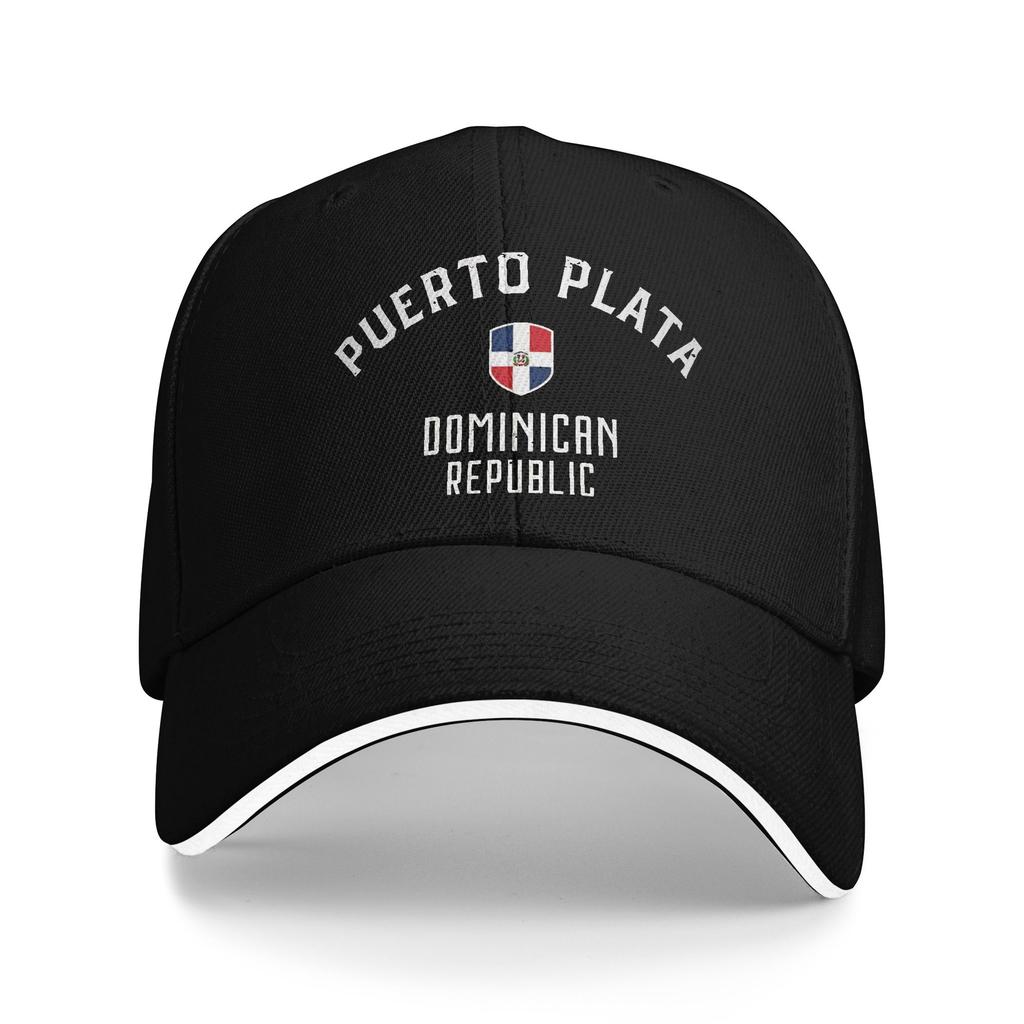 Dominican Republic Flag Baseball Caps Casual Sandwich Hat for Unisex Women Adjustable Hats Cap Outdoor