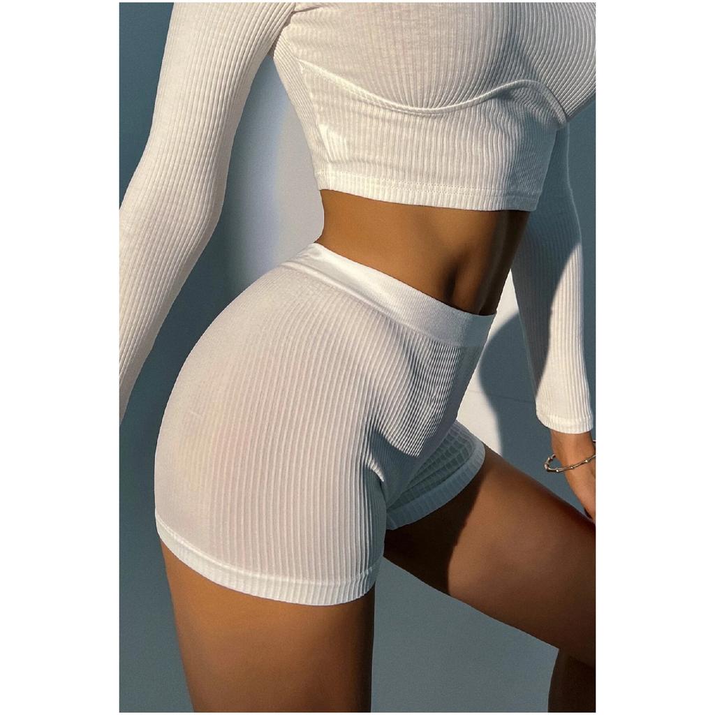 Женские черные шорты на бретелях из ткани, трусики