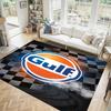 Gulf Design Crystal Velvet Carpet Cozy Non?Slip Printed Rug For Bedroom Living Room Entrance