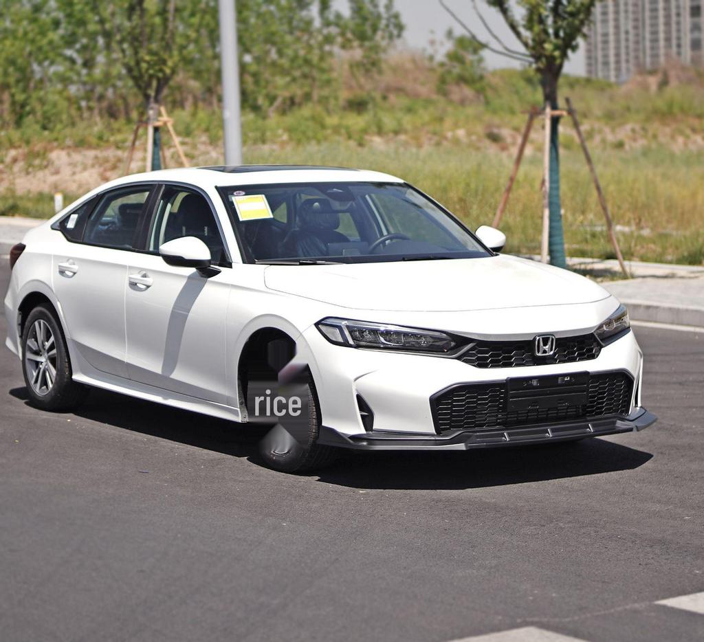 2025 Civic 11.5 Поколение Передний сплиттер без сверления Уголок бампера