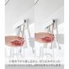 Держатель для тюбика зубной пасты Yamazaki Film Hook Вставной тип White Tower W18 1497 W18D2.8H6см (исключая крючок) Плавающее хранилище Широкий размер