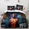 3D Принт Тупак Шакур Рэпер 2Pac Удобный Пододеяльник Чехол для Одеяла Наволочка Постельный Комплект Детская Спальня Декорация Домашний Текстиль