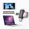 2.0 Многофункциональное устройство чтения карт OTG Micro SD/SD/USB-ридер