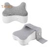 Подушка для ног Comfort Knee для спящих на боку, подушка для ног из пены с эффектом памяти для облегчения боли в спине и пояснице, эргономичная подушка для ног с регулируемым ремнем