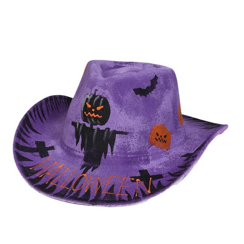 Halloween Christmas Party Cowboy Hat Polyester