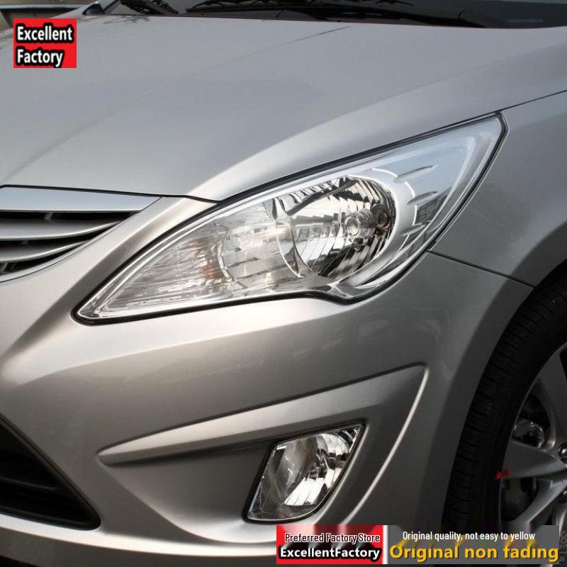 Compatible Headlight Cover for 2008-2013 Hyundai Verna (Old Model) - Transparent Shell Mask