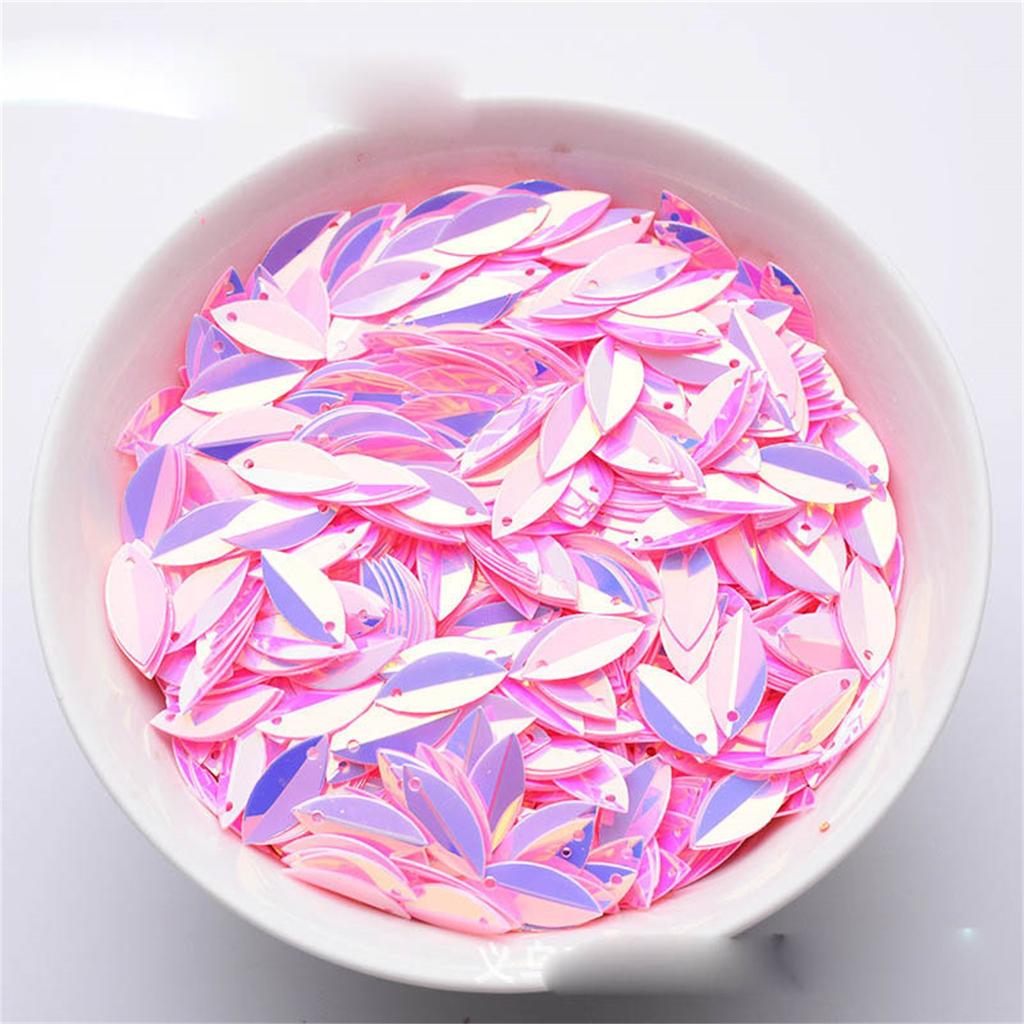 Золотые блестки пайетки своими руками 6 × 15 мм трехмерные бусины свадебное платье аксессуары аксессуары украшения для вечеринки пайетки