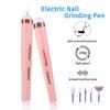 Электрическая шлифовальная машина для ногтей, портативная дрель для ногтей, маникюрный набор, пилочка для полировки и формирования ногтей, набор для педикюра для дома и салона
