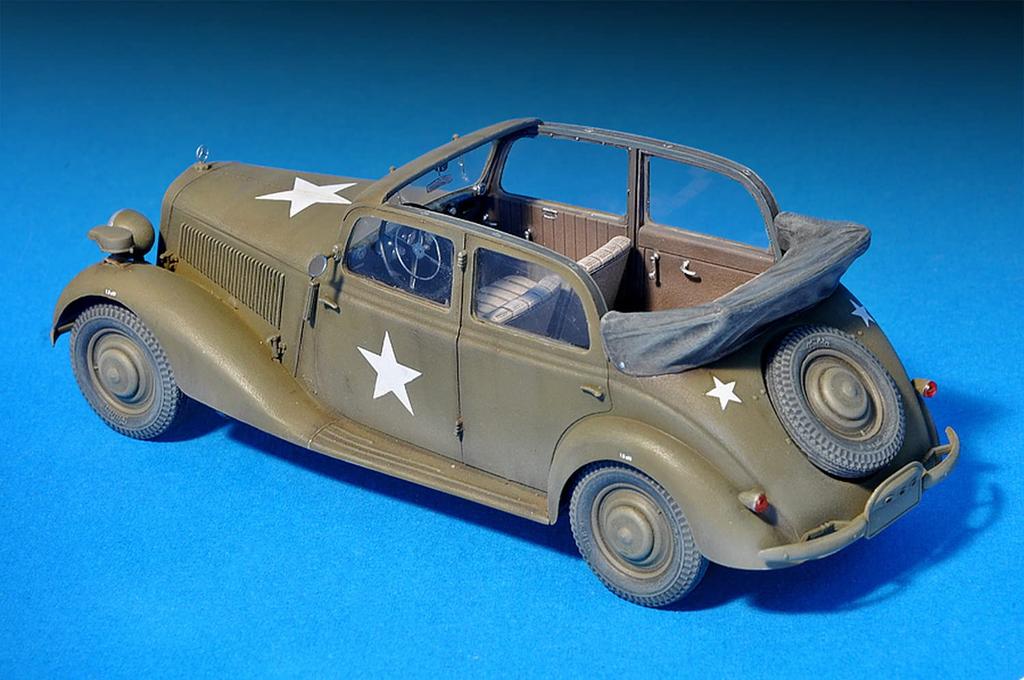 Miniart MB TYPE170V Cabriolet Saloon MA35103 Plastic Model 1/35