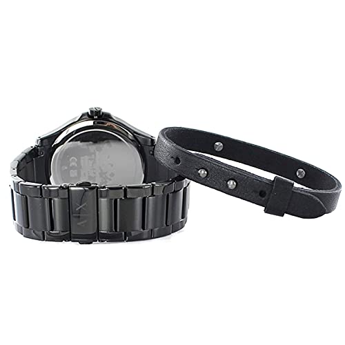 Armani Exchange Часы из нержавеющей стали браслет набор AX7101 с футляром для хранения мужские [предмет]