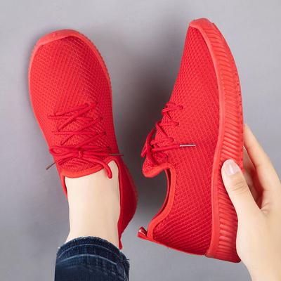 69Wen Повседневная обувь Легкие кроссовки Дышащая сетка Летняя трикотажная вулканизированная обувь Уличная обувь слипоны Носки Большие размеры Теннис