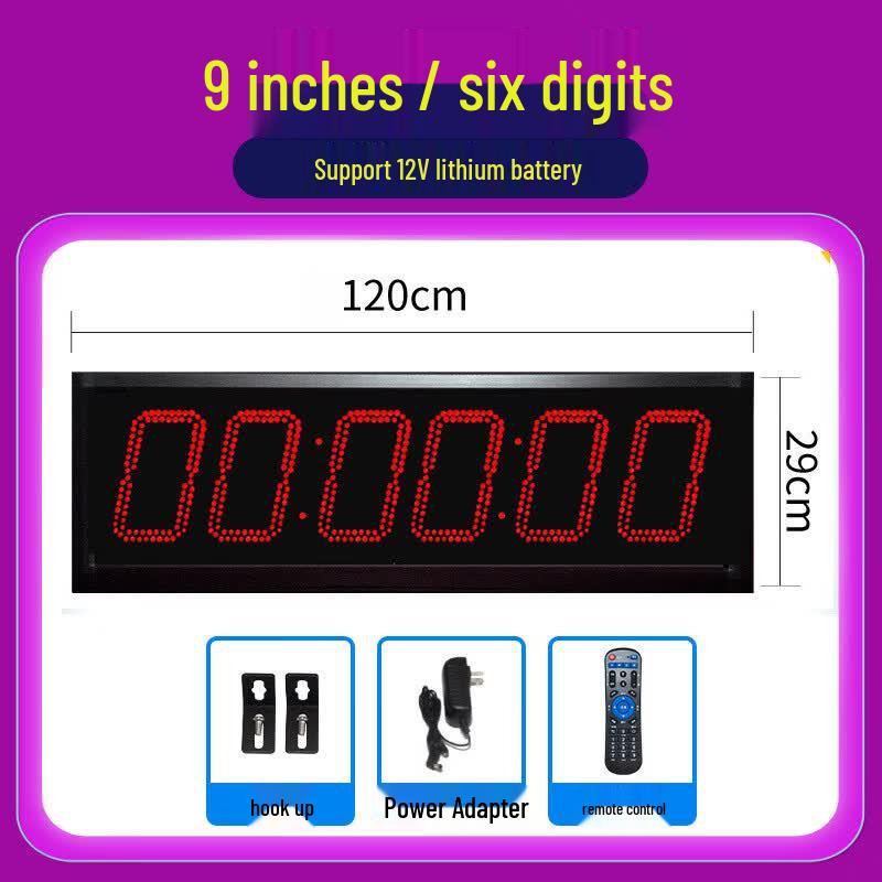 LED Competition & Fitness Hand-Trigger Stopwatch