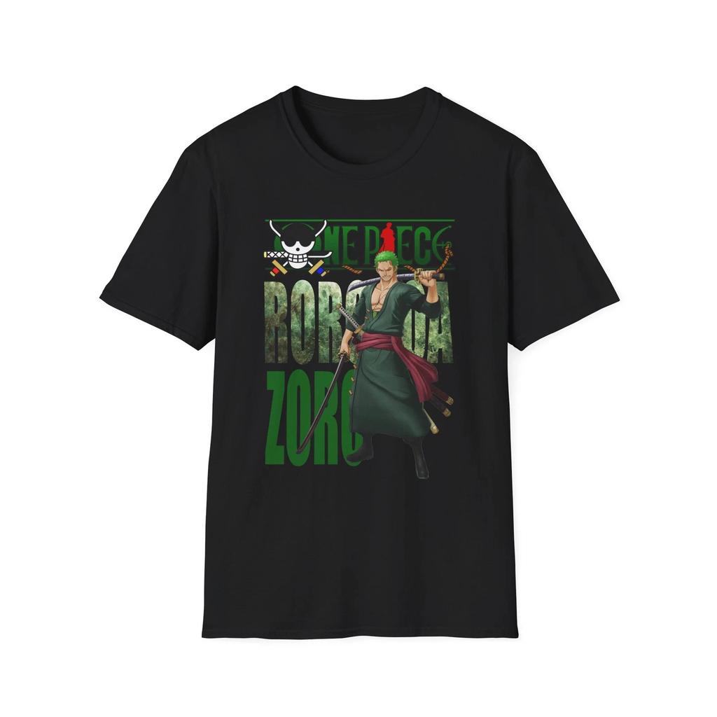 Summer One Piece Zoro Graphic Tshirt Anime Shirt Unisex Tee Unisexga Clothing Unisexs Round Neck Short Sleeve
