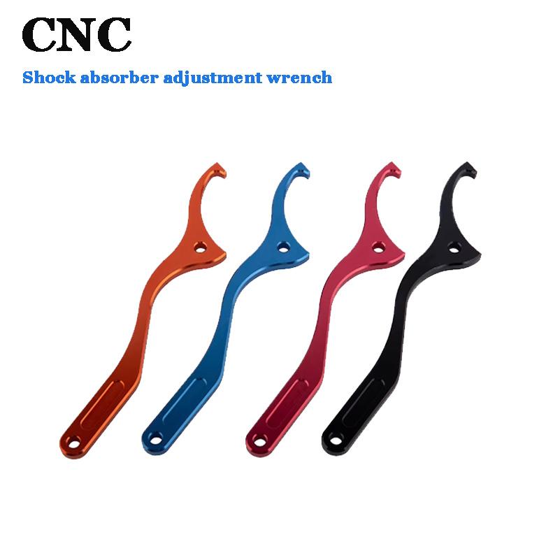 Motorcycle CNC Rear Damping Shock Spanner Wrench For SX XC SXF XCW XCF EXC EXCF 125-500 2016-2023 Motocross Repair Tools