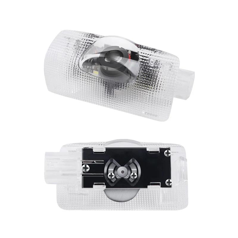 For Lexus ES300 RX330 RX300 GS300 IS250 IS200 CT200h IS300 NX RX ES LED Car Door Welcome Ghost Shadow Light Bulbs 2XXQ3