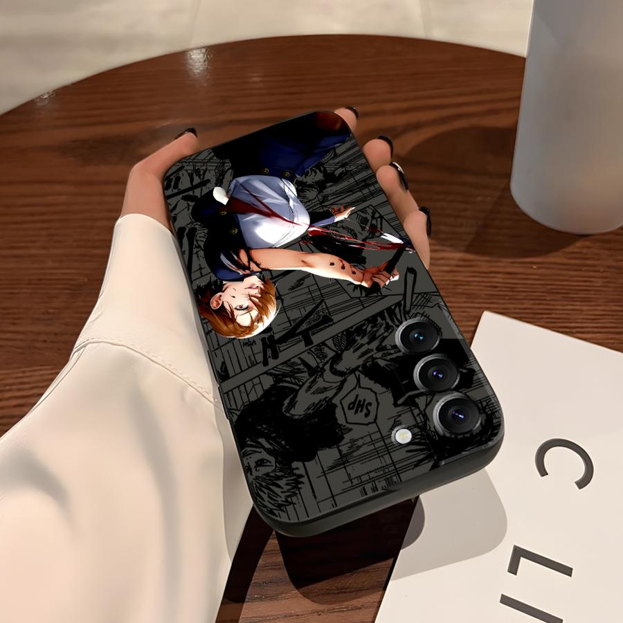 Аниме J-ujutsu Cool Kaisen Чехол для Samsung Galaxy S25 Ultra S24+ S25+ S9 S20 S21 S22 S24 Plus S23 FE Мягкая задняя крышка телефона