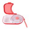 Rotating Snack Container with Lid Spinner Bundle Portable Candy Box for Kids Candy Table Melon Plate Sealed Snack Box for Home Office School Picnic