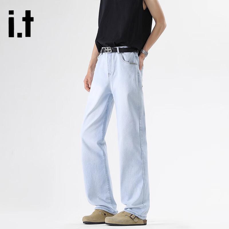 Мужские джинсы Izzue в стиле ретро прямого кроя