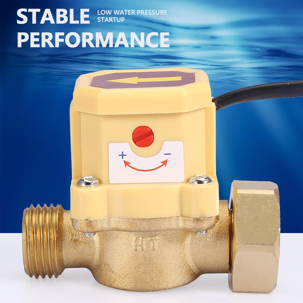 G34G12 Резьбовой водяной насос Регулируемый датчик потока Датчик давления Автоматический контрольный переключатель 220В